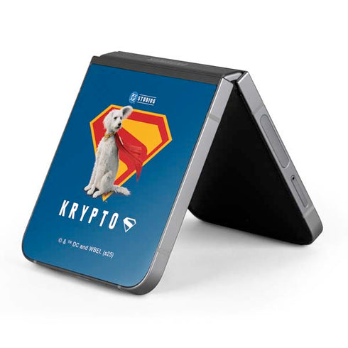 Superman 2025 Krypto the Super Dog Galaxy Z Flip6 Skin